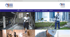 Desktop Screenshot of cofely-besix-mannai.com